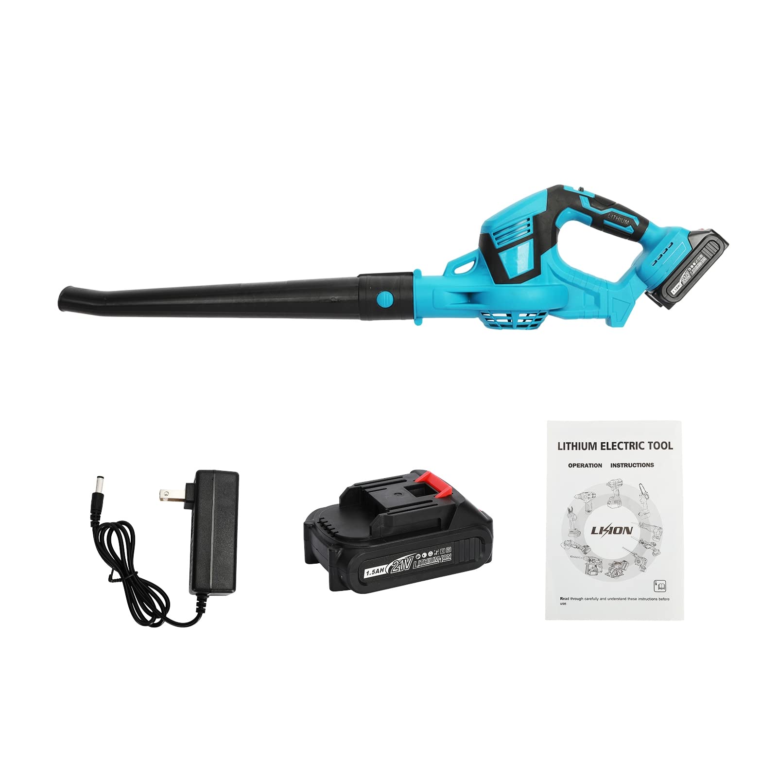 리플 블로어 코코아 드레스 배터리 충전기 포함 21V 전기 미니 핸드헬드 리프 블로어 양 소형 파워 풀 블로어 배터리 동 파티오 케어  용-Freehip.co.kr