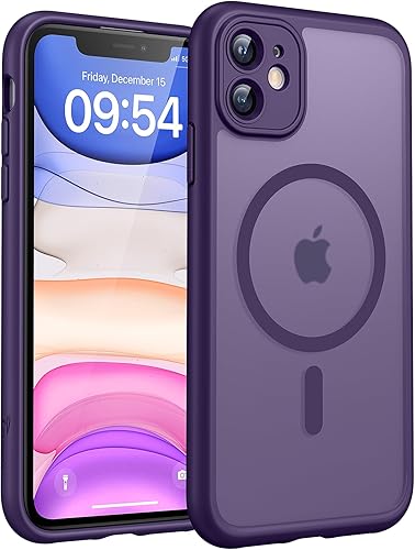 Miniatura 167 de TOCOL Funda magnética 3 en 1 para iPhone 14 Pro, mejorada [protección completa de cámara] con 2 protectores de pantalla, funda de grado militar