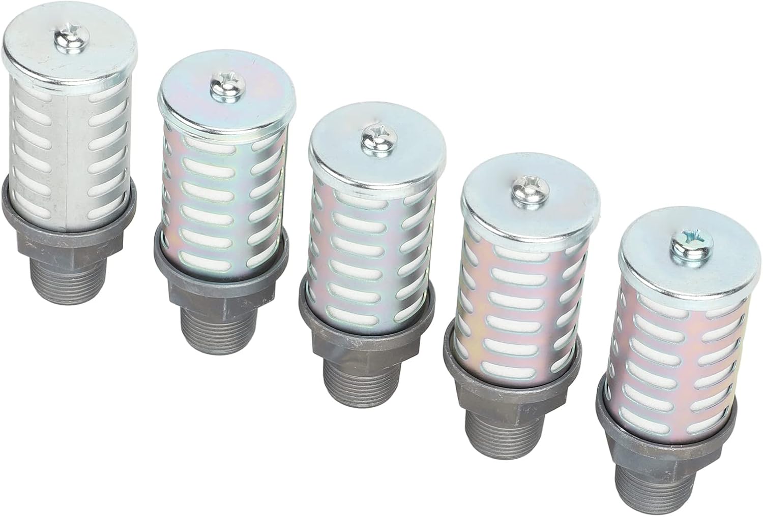 Air Muffler, G3/4in Wide Application Long Life Span 5Pcs