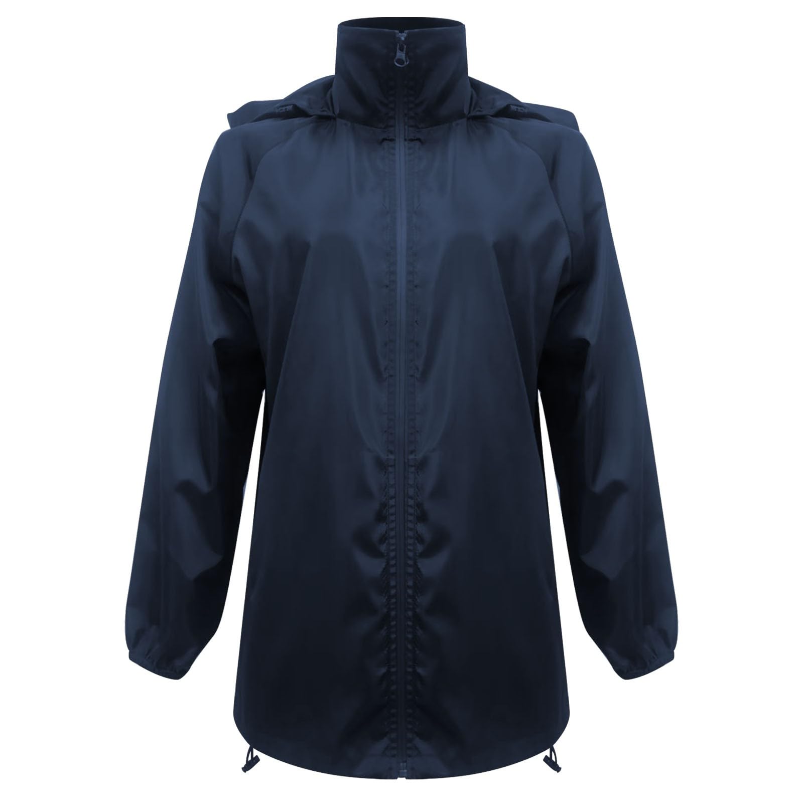 Impermeabile Da Donna Giacca Antipioggia Leggera A Con Cappuccio Per Esterni Maglione Pesante Trench Antivento Impermeabili Giacche Softshell Rain Jacket Completo Giubbino Running
