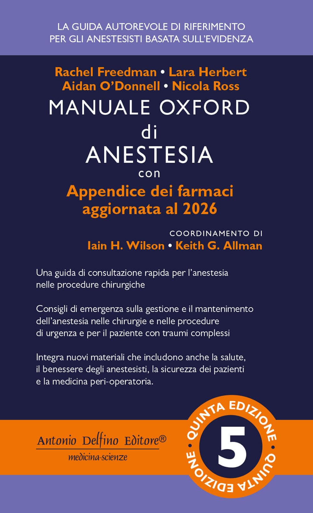 Manuale Oxford di anestesia