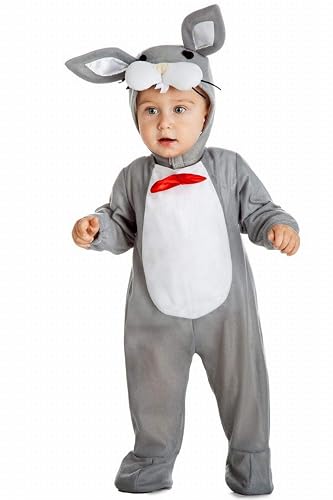 Disfraz Conejo Gris 7-12 m