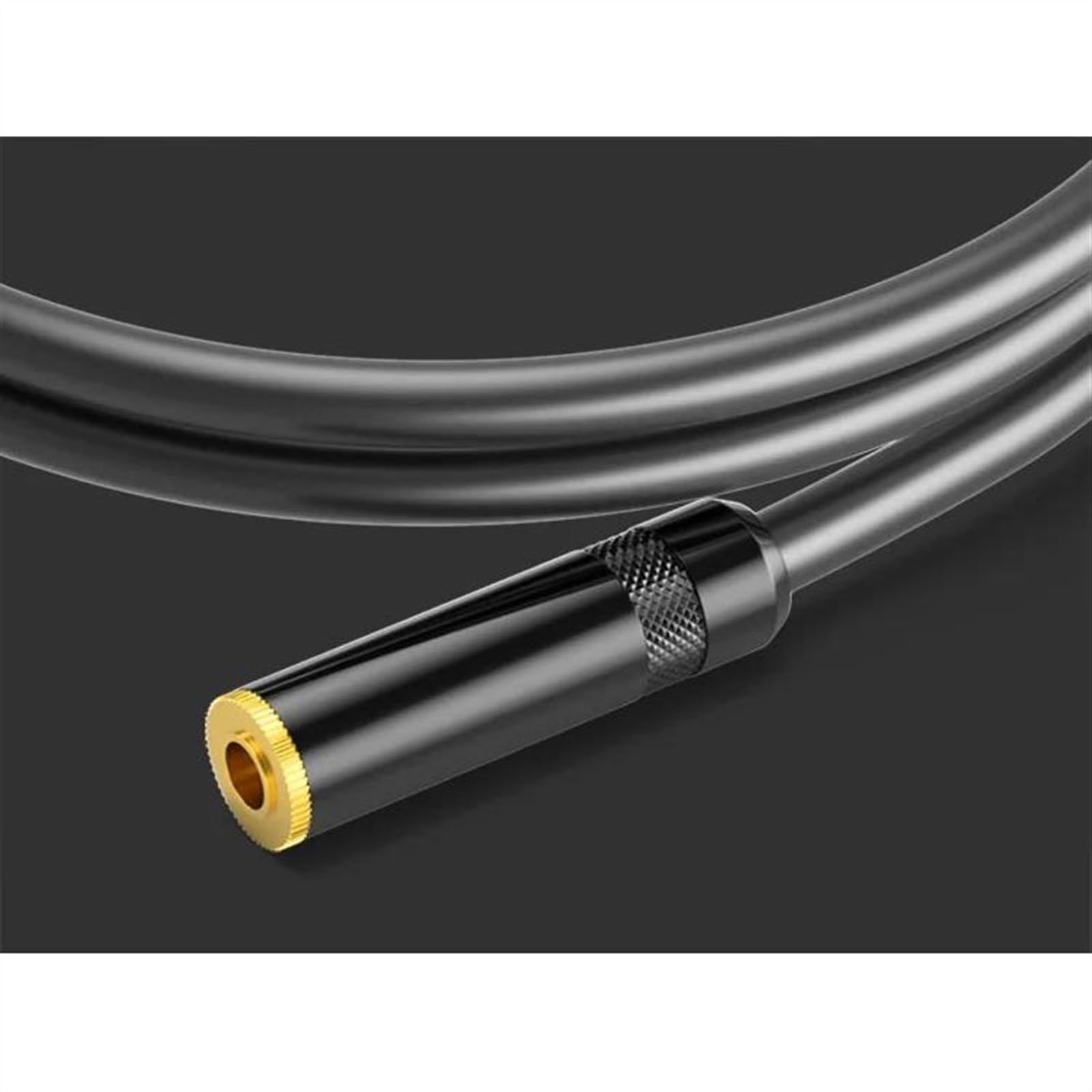 Muzyka balansująca gitara, kabel basowy Przewód przedłużający stereo 6,35 mm męski na 3,5 mm żeński do wzmacniacza gitarowego i klawiatury fortepianu 0,5-10 m(Ts,10m)