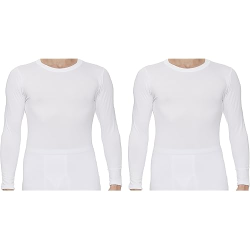 Rocky Men's Thermal Base Layer Top (Long John Underwear Shirt) Insulated for Outdoor Ski Warmth/Extreme Cold Pajamas