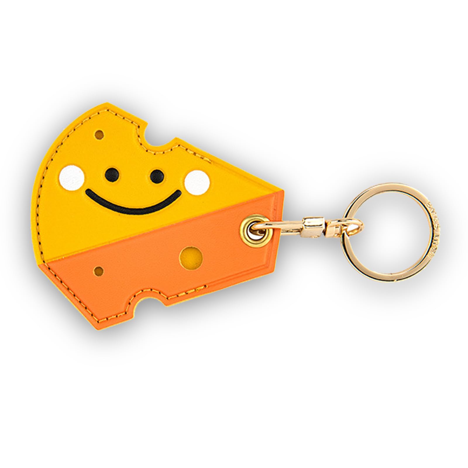 Leather Keychain Case Holder Compatible with Apple AirTag, GPS Airtag Keychain Finder Tracker with Key Ring, Anti-Scratch Protective Air Tag Cover