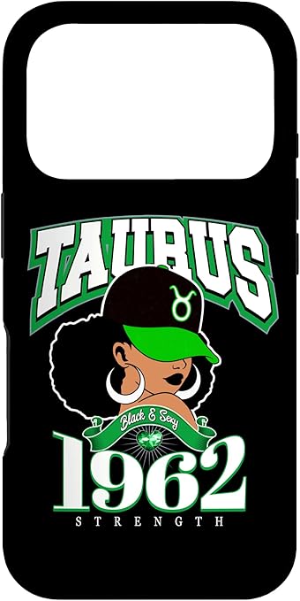 Taurus 1962 Melanated Skin Zodiac Traits Queen Diva Case for iPhone 17 Pro