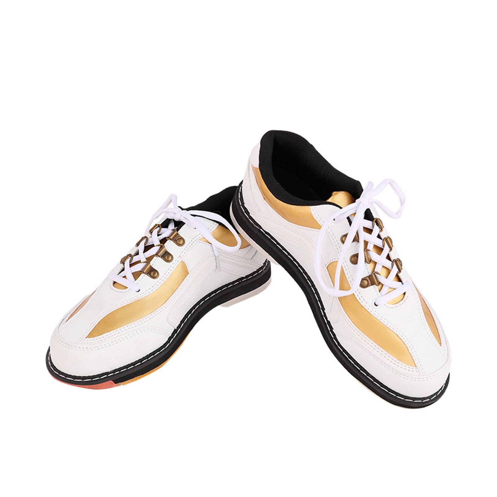 Scarpe da Bowling Uomo,Scarpe da Bowling Donna,Scarpe da Bowling per Adulti,Lightweight Bowling Athletic Sneakers,Scarpe da Passeggio Casual in Pelle,Scarpe Sportive Moderne per Uomini Donne