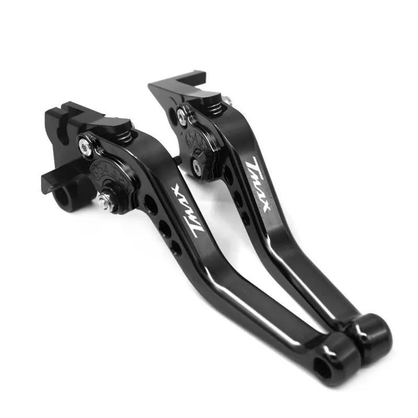 Moto Freno Manija Palanca De Freno Embrague Para Motocicleta Para YAMAHA T-MAX TMAX 560 TMAX560 T-MAX560 2020 2021 Palancas Ajustables Seis Niveles Palanca Maneta Embrague(Negro)