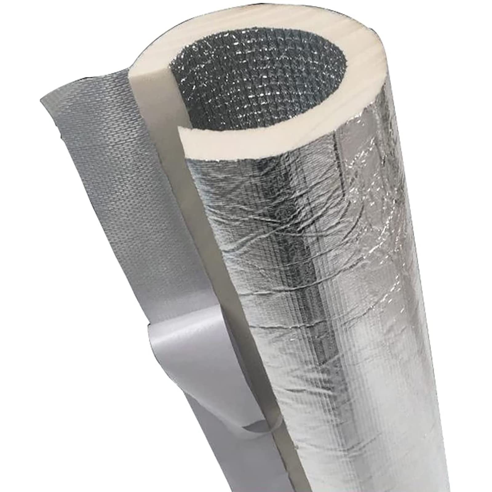 Isolamento Tubi Acqua,Ispessito Autoadesivo Isolante,Antigelo Isolante per Tubature Impermeabile Tubo Isolante,Utilizzato in Esterni, Bagno, Scaldacqua Solare,Ritardante di Fiamma E Durevole