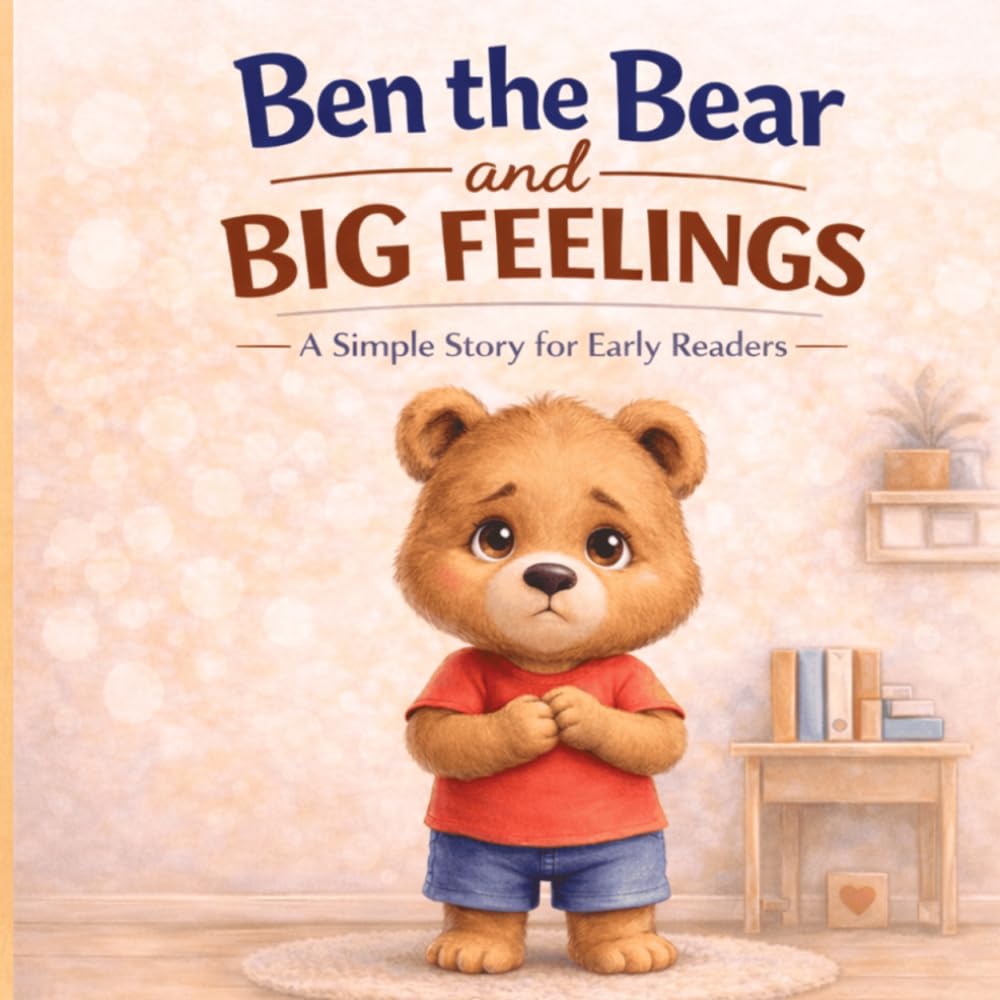 Ben the Bear and Big Feelings: A Simple Story for Early Readers