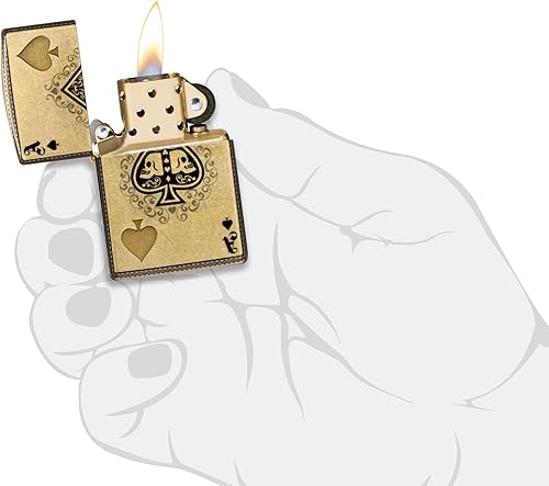Vista 73 de Zippo - Encendedores Zippo Ace. Vintage Ace Cromo Cepillado