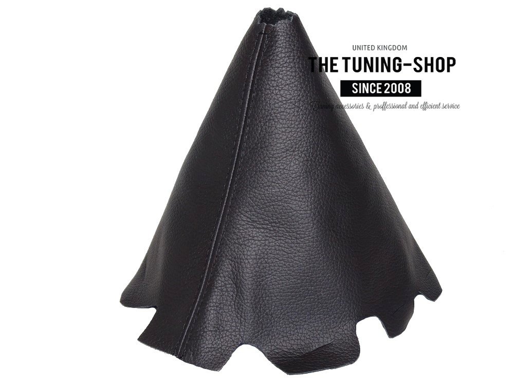 The Tuning-Shop for Mazda 6 2002-07 Manual Shift Boot Black Genuine Leather