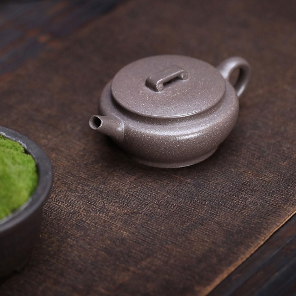 Tetera Infusor De Té De Arcilla Azul Hecha A Mano, Pequeña Infusor De Té De Mano, Infusor De Té De Un Solo Uso Tetera De Agua Portátil