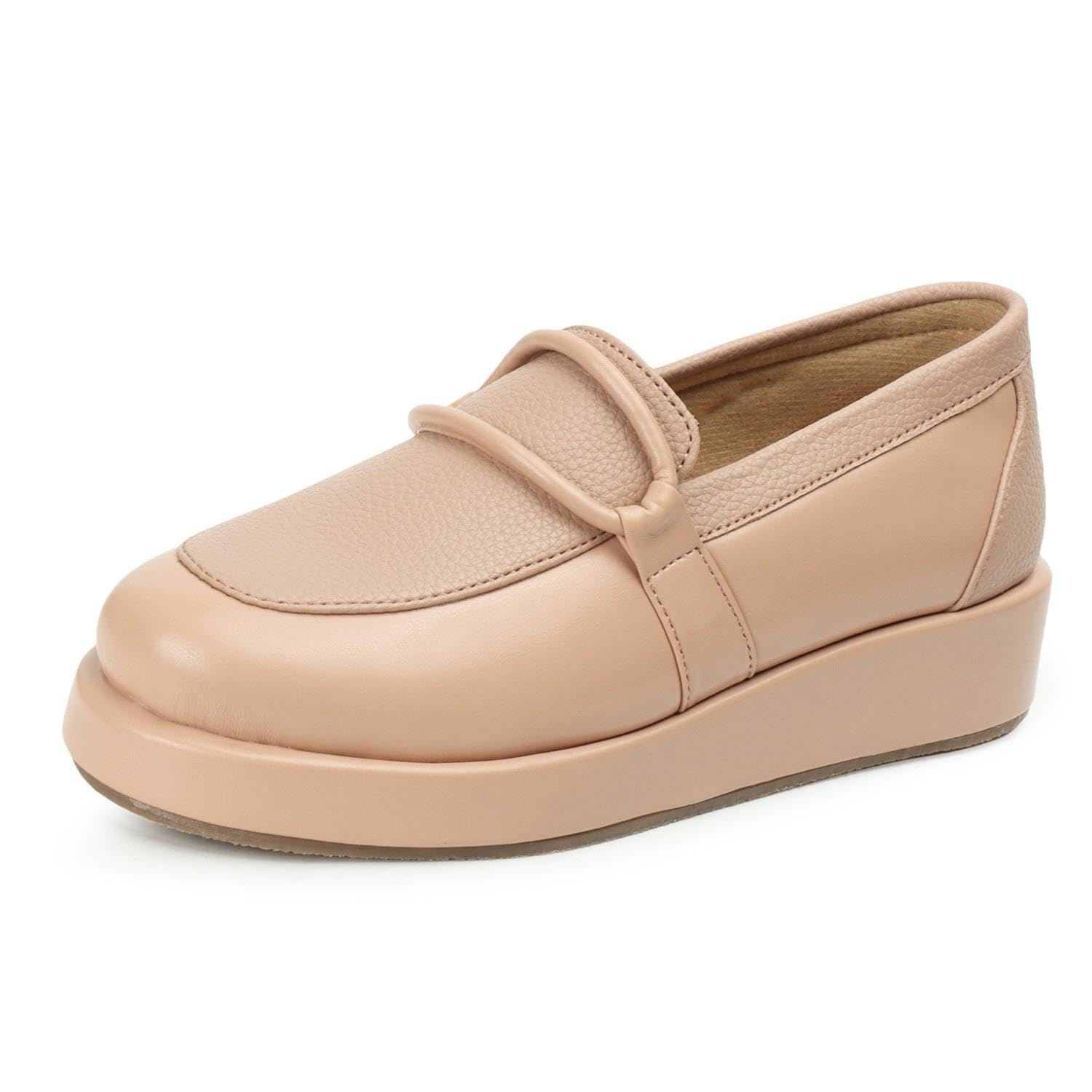 Denill Comfortable Slip On Formal Loafer with TPR Sole for Women & Girl Stylish Fashion Moccasins (Peach) UK-6 (B0CVD9GF5D) Amazon Price History, Amazon Price Tracker