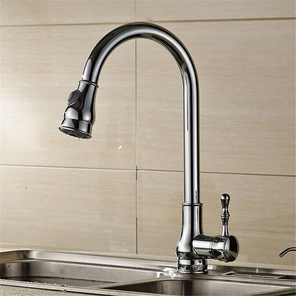 Robinet de cuisine en cuivre sans plomb pour éliminer les fuites de votre évier de cuisine