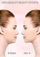 Vista 3 de Yeahka Máscara de elevación de línea V, correa de adelgazamiento facial, reductor de barbilla doble, cinturón de elevación facial en forma de V