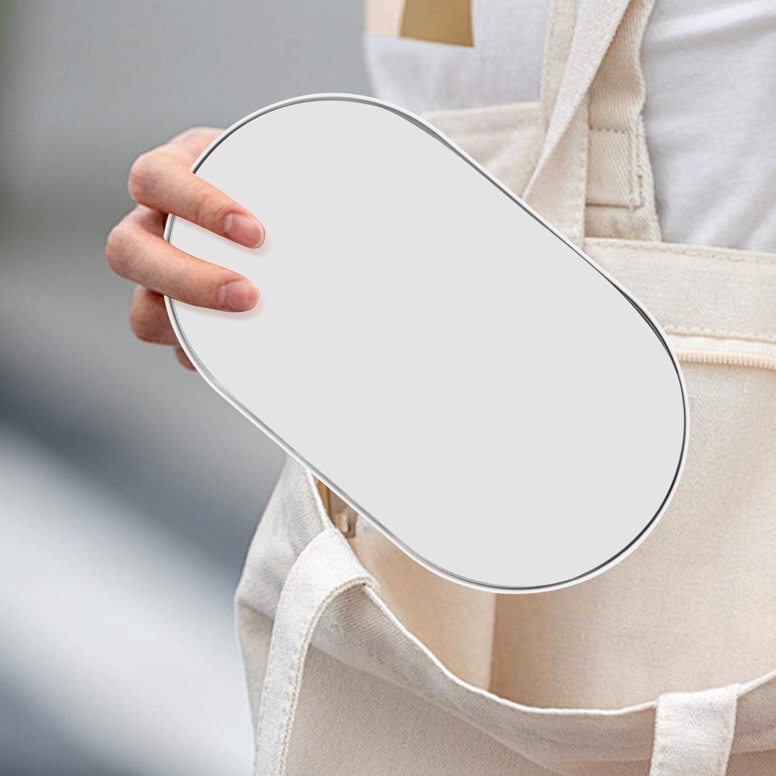STOBAZA Báscula Digital para Pesar Maletas de Viaje Pantalla Fácil de Leer y Material de Vidrio Templado, Diseño Simple y Estilizado para Uso en Salud y Fitness