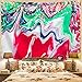 NTtie Multicolor Tapestry Wall Hanging, Telo da Spiaggia Appeso a Parete in Tessuto abbronzante Stampato