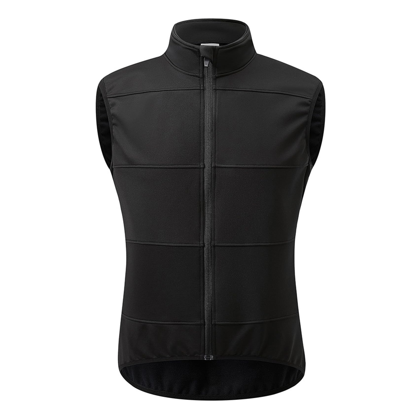 Chaleco de ciclismo de invierno para hombre, chaleco térmico de forro polar, transpirable, resistente al viento, sin mangas, camisetas reflectantes para correr