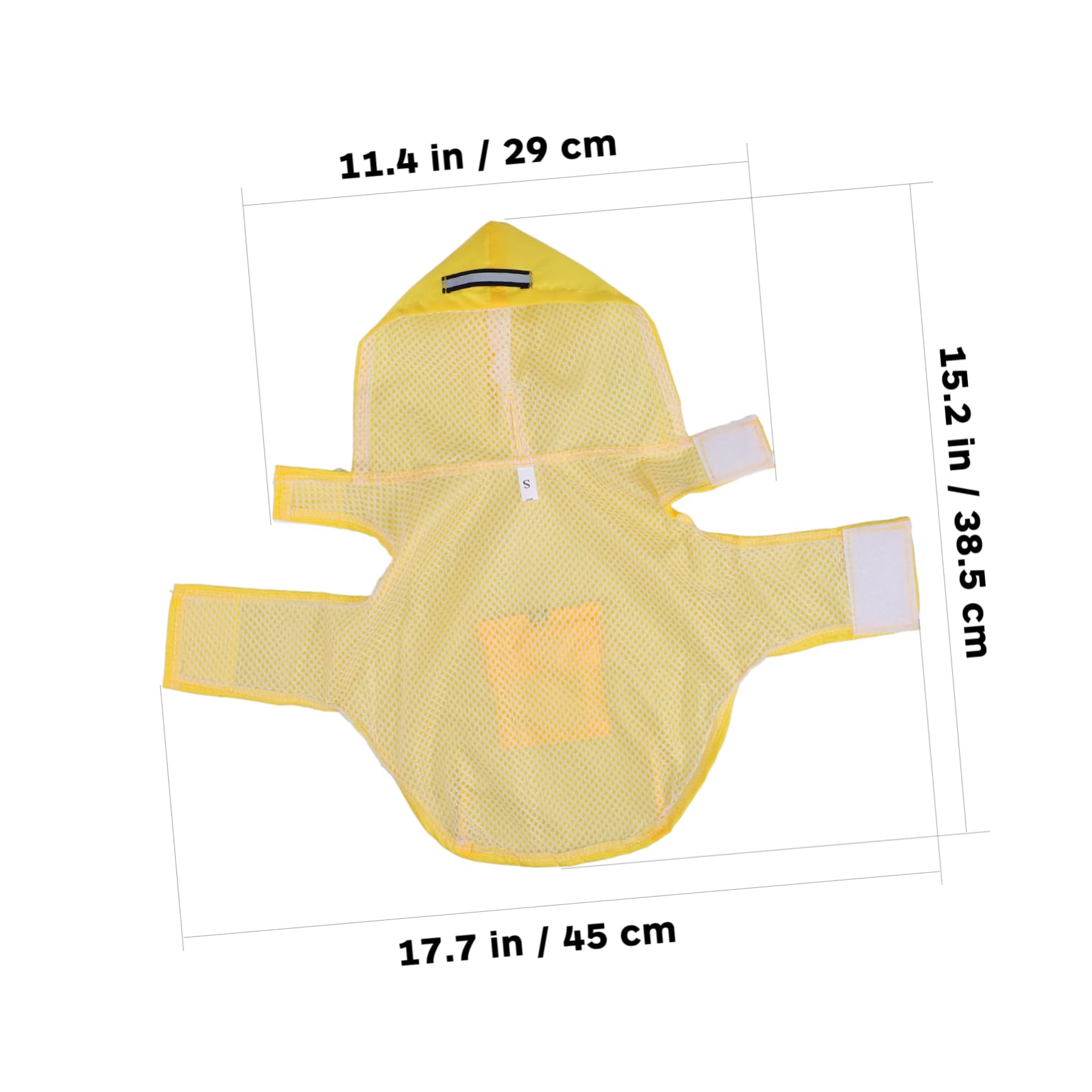 Garneck Pet Raincoat with Hood Doggy Raincoat Small Dog Jacket Waterproof Breathable