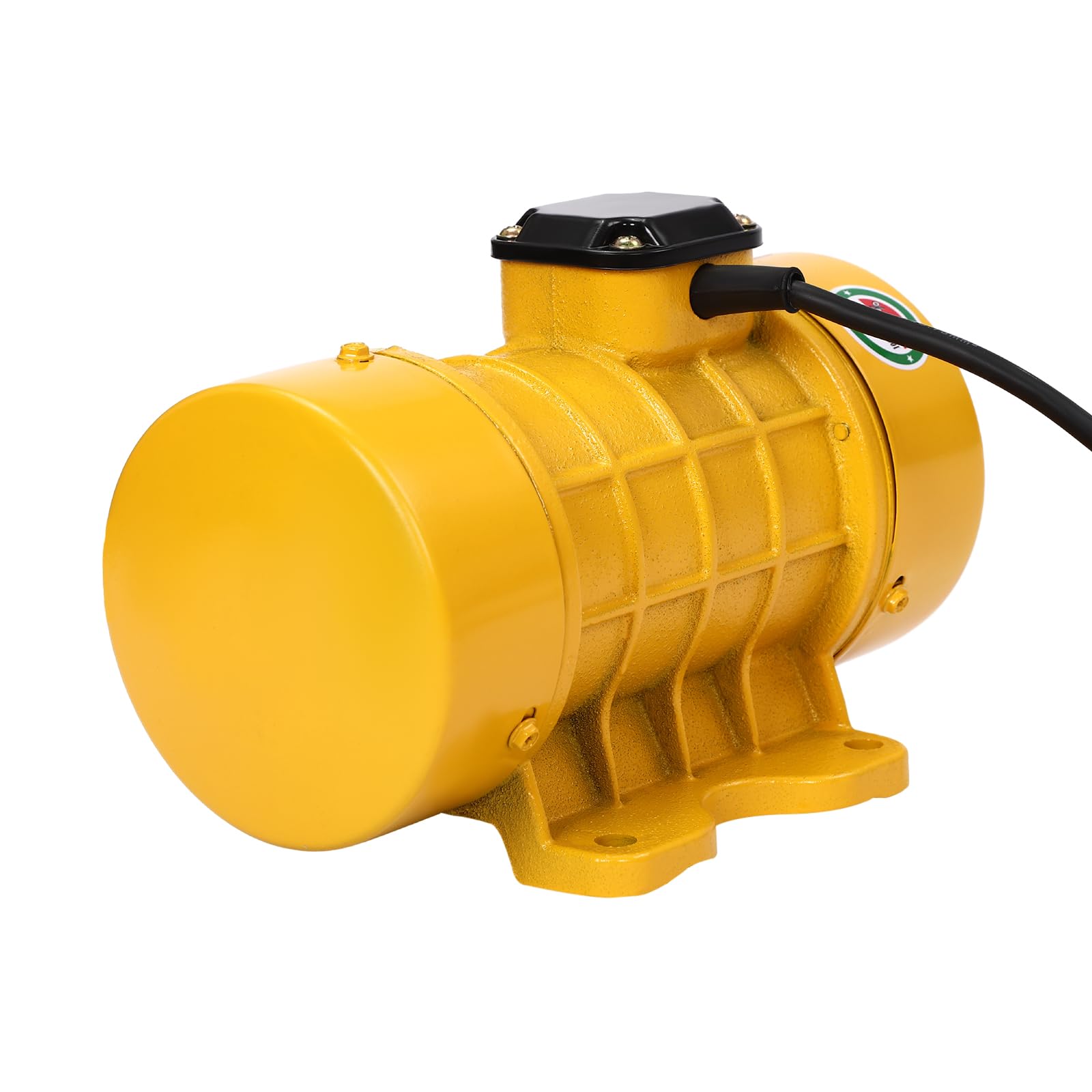 vibratore elettrico per calcestruzzo, 250 W, vibratore elettrico per calcestruzzo, MAX, 2840 giri/min, vibratore elettrico, per interni, in calcestruzzo (giallo)