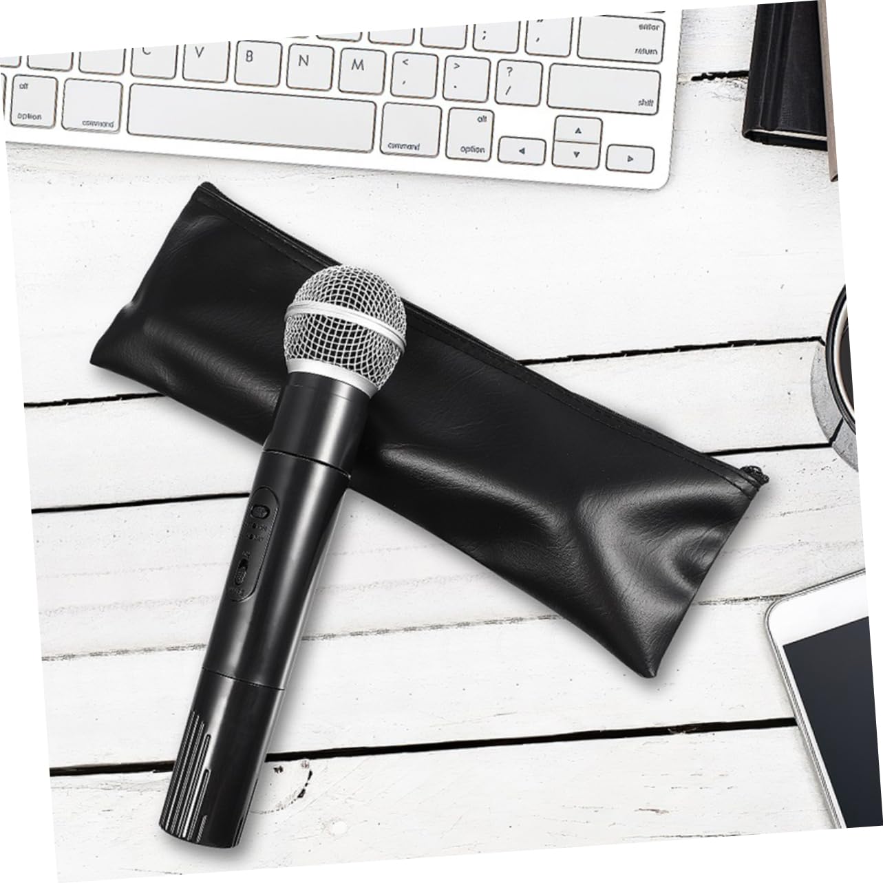 3pièces De Transport Pour Microphone Sans Fil Étui De Rangement Pratique Pour Voyage La Poussière Chocs Organisateur De Microphones