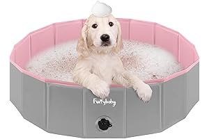 Furrybaby Pink Kiddie Pool: Fun and Safe Water Play for Your Furry Friend