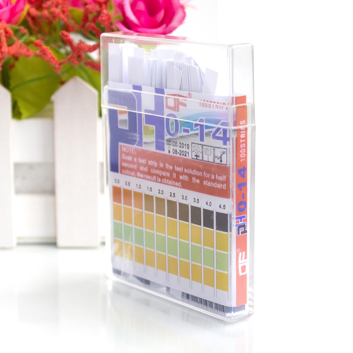 Amazon | pH試験紙 100枚 リトマス試験紙 水槽 唾液 pH0-14試紙