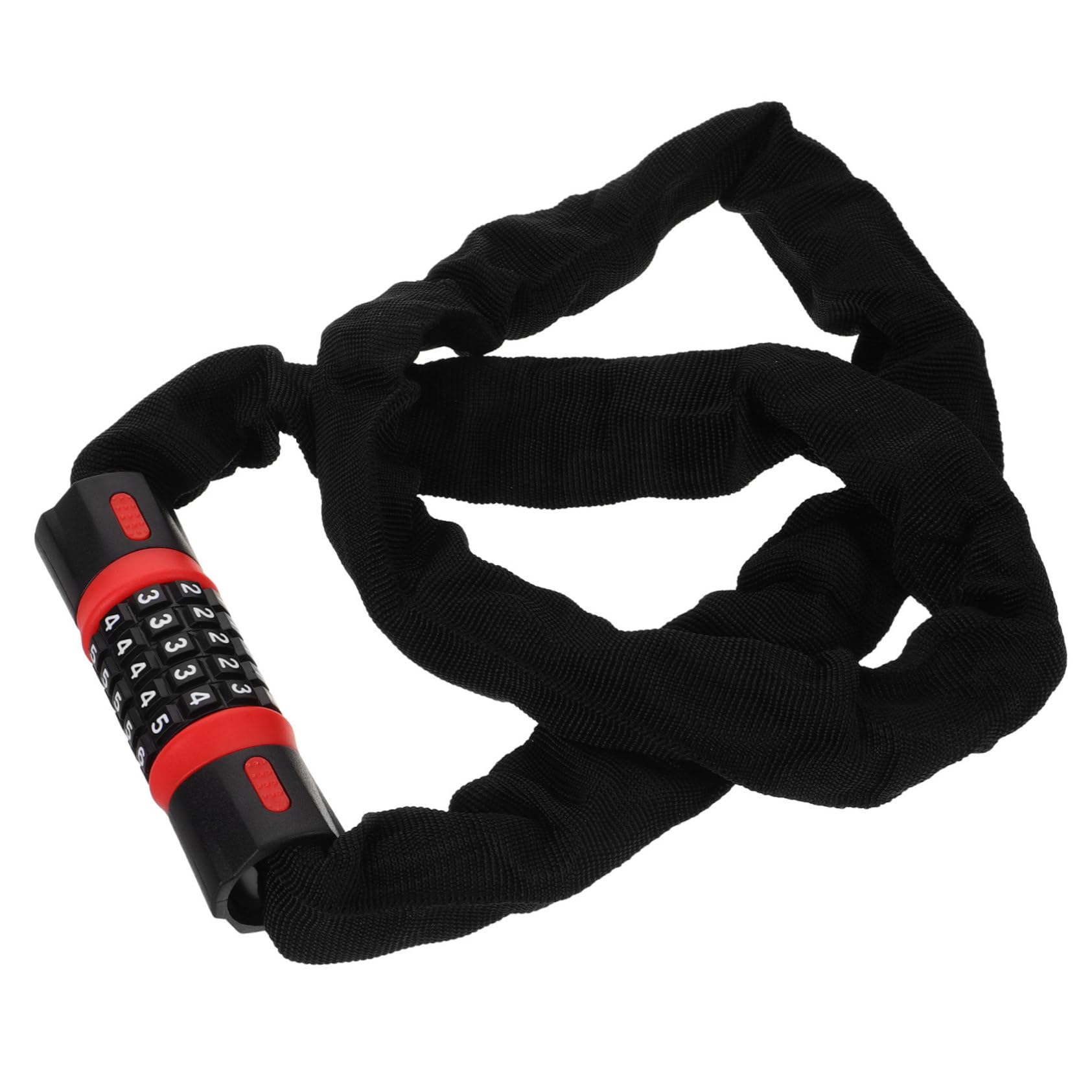 Toyvian Heavy Duty Chain Lock -Theft Password Lock Keys for Mountain Bike Electric Bike Motorcycle Security Versatile and Convenient Locking