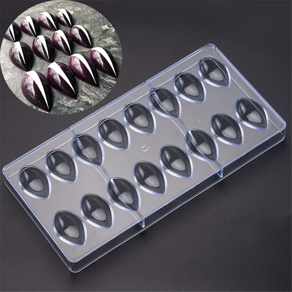 Chocolate Candy Jelly Bonbon Making Mold Non Stick Pc Polycarbonate Mould Tray