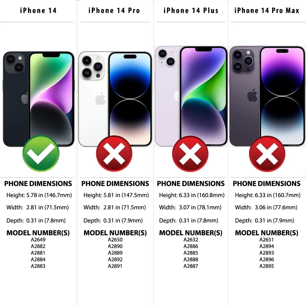 SafeSleeve Wallet Leather Case for iPhone 14 EMF Blocker for Cell Phone with 3 Card Slot, Protective Design, and Built-in Adjustable Stand for Hands-Free Viewing, Suitable for Men and Women (Black) - Image 9