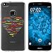 Produktbild PhoneNatic Case kompatibel mit Huawei P10 Lite Silikon-Hülle Pride Herz M5