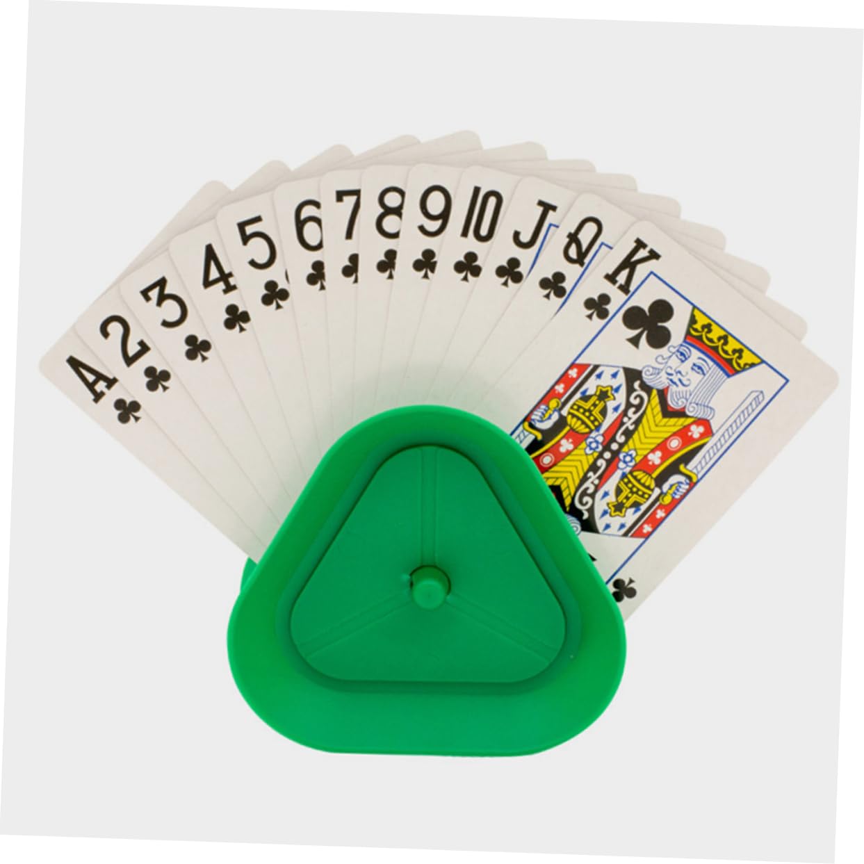 ibasenice Reusable Poker Supports Poker Set Poker Hand Holders Card Holders for Poker Business Card Stand Postcard Holder 12pcs
