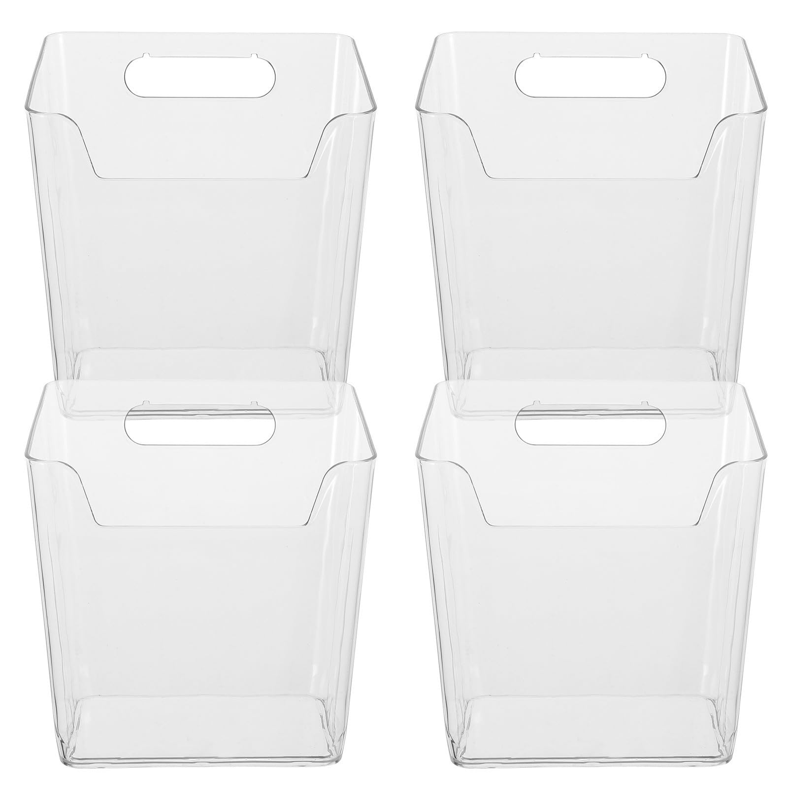 Boîte de rangement murale transparente en PET contre le désordre des télécommandes