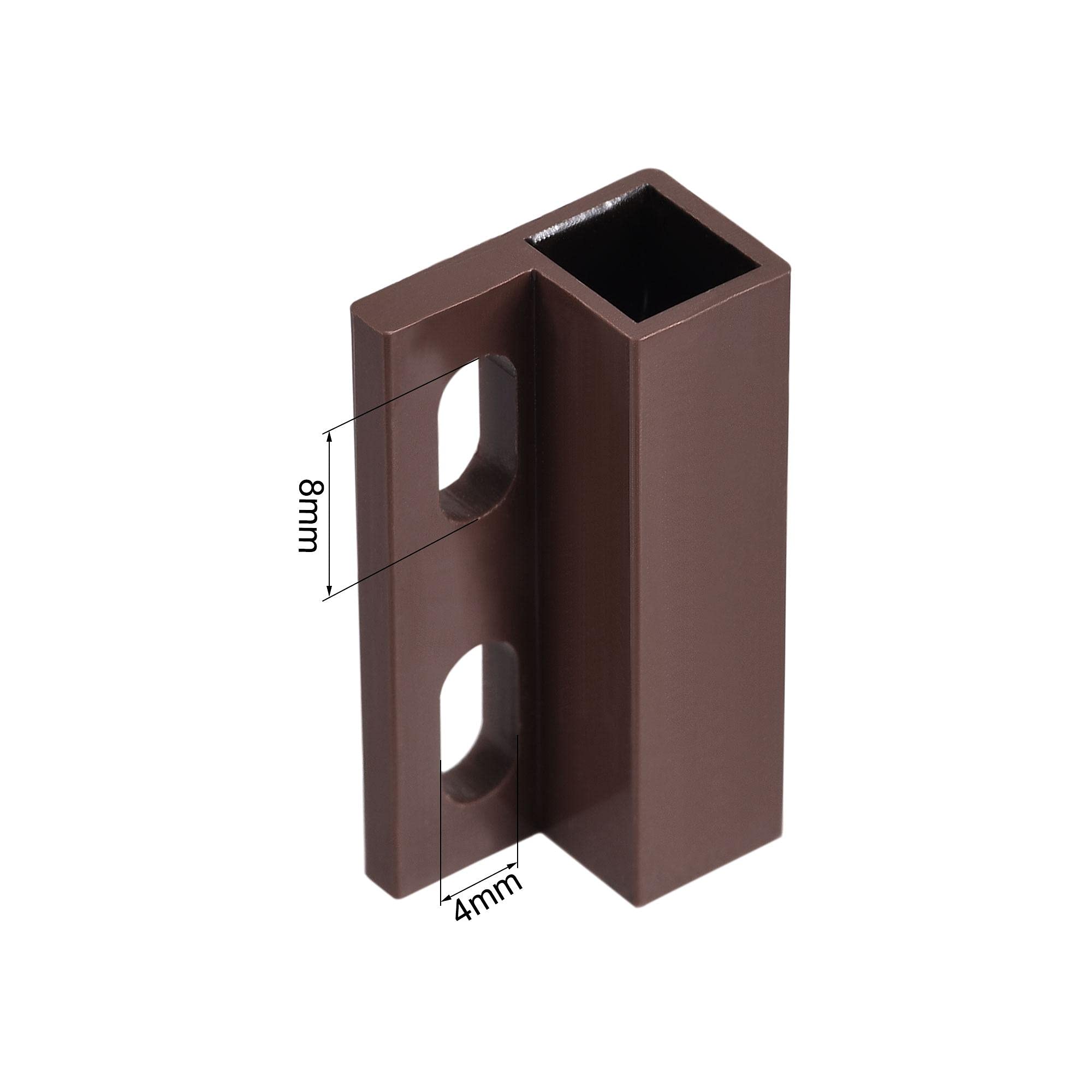 3 Pezzi Sensore Porta Magnetico Cablato Uxcell, Interruttore Ancia NO NC, Montaggio Superficiale Nero