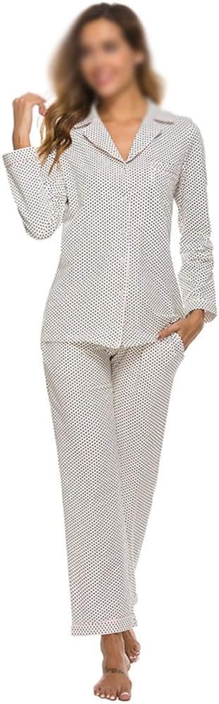 Long Sleeve Women Sleepwear Pajama Sets Striped Button Down Lounge wear Lightweight Nightwear Modal Soft