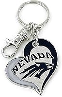 Vista 26 de aminco NCAA unisex-adulto Llavero de Corazón Espiral