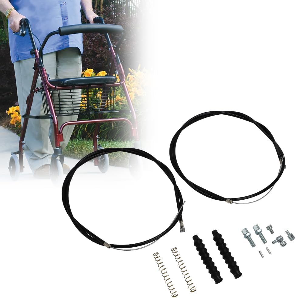 Rollator Brake Cable Replacement,45" Brake Cable for The