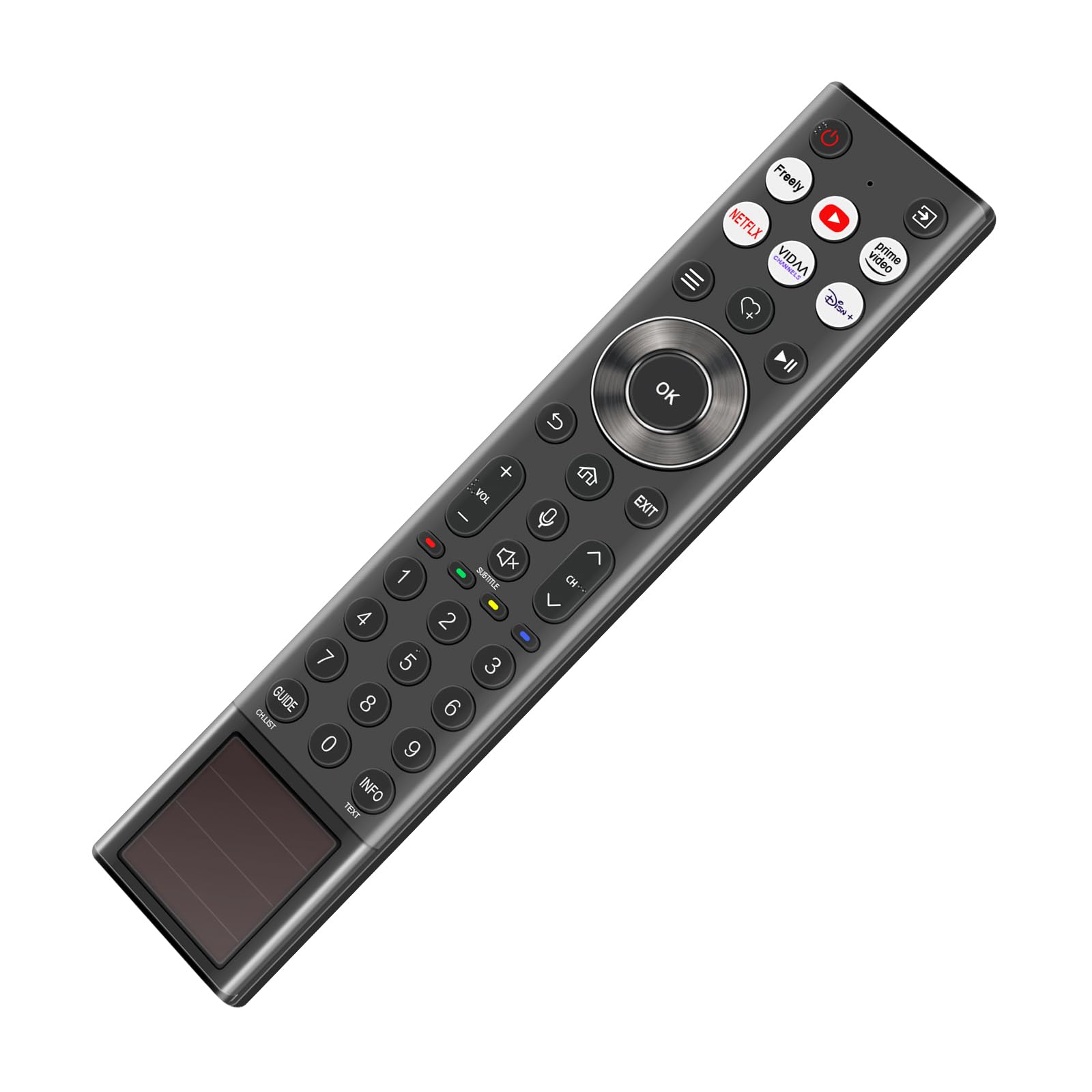 Pilot zdalnego sterowania ERF6B66H zamiennik słonecznego pilota głosowego pasuje do telewizora Hisense 4K