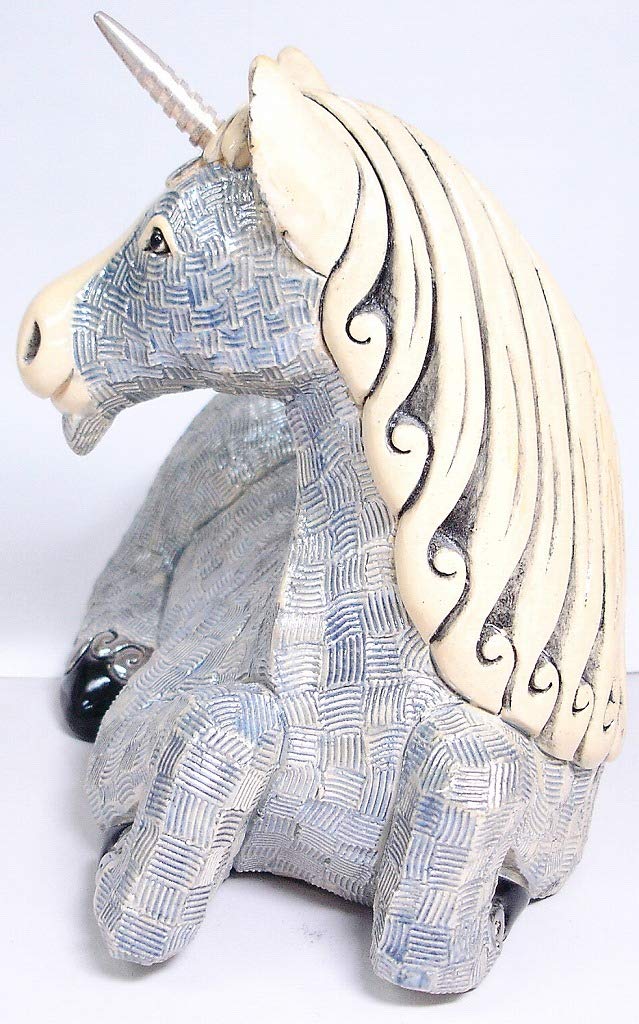 Amazon.co.jp: リンコナダ ユニコーン 420 陶器 動物 置物 馬 午