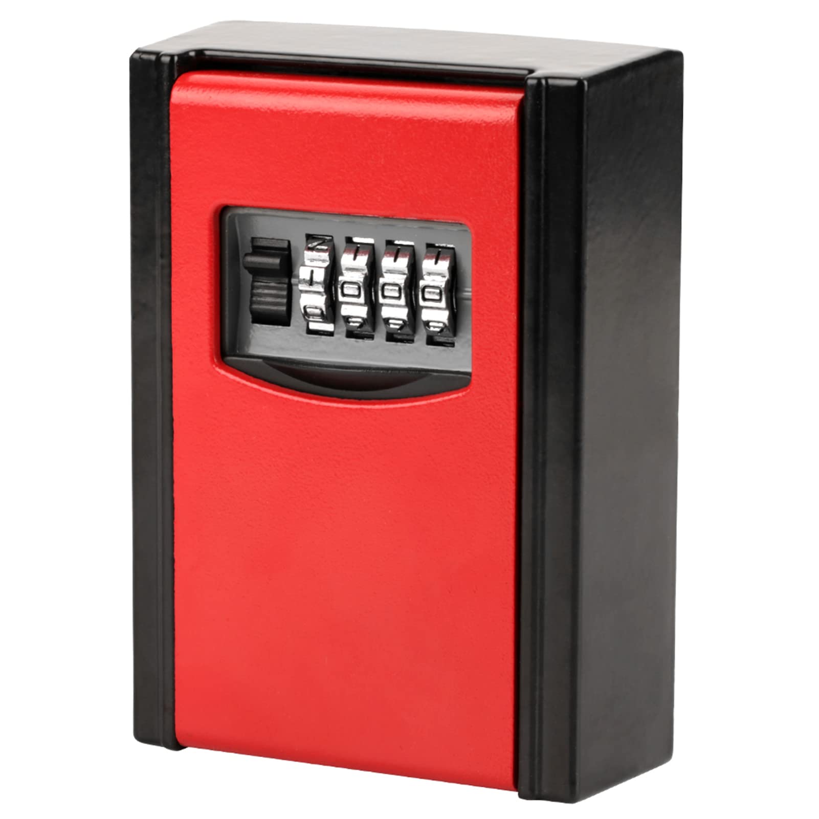 Key Box Anti Theft Key Lock Box 4 Digit Combination - Wall Mounted ...