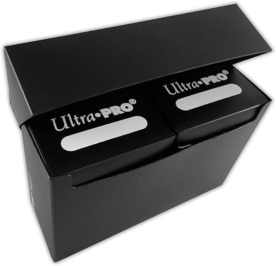Ultra Pro Over Sized Black Deck Box, Fits 2
