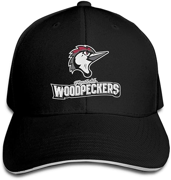 N A Fayetteville Woodpeckers Unisex Casual Baseball Cap Adjustable Hip Hop Trucker Sandwich Hat