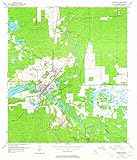Florida Maps - 1954 Dunnellon, FL - USGS Historical Topographic Wall Art - 24in x 30in, Large Wall Art Map