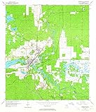 Florida Maps - 1954 Dunnellon, FL - USGS Historical Topographic Wall Art - 20in x 24in