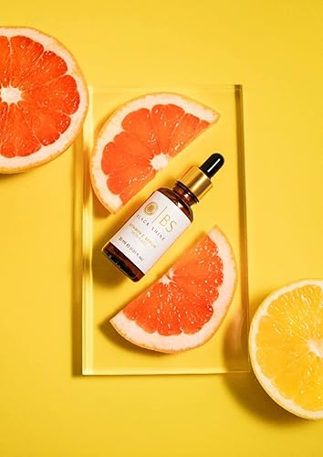 Miniatura 3 de Black Shine - Suero de vitamina C con ácido hialurónico suero iluminador para la cara con 20 vitamina C
