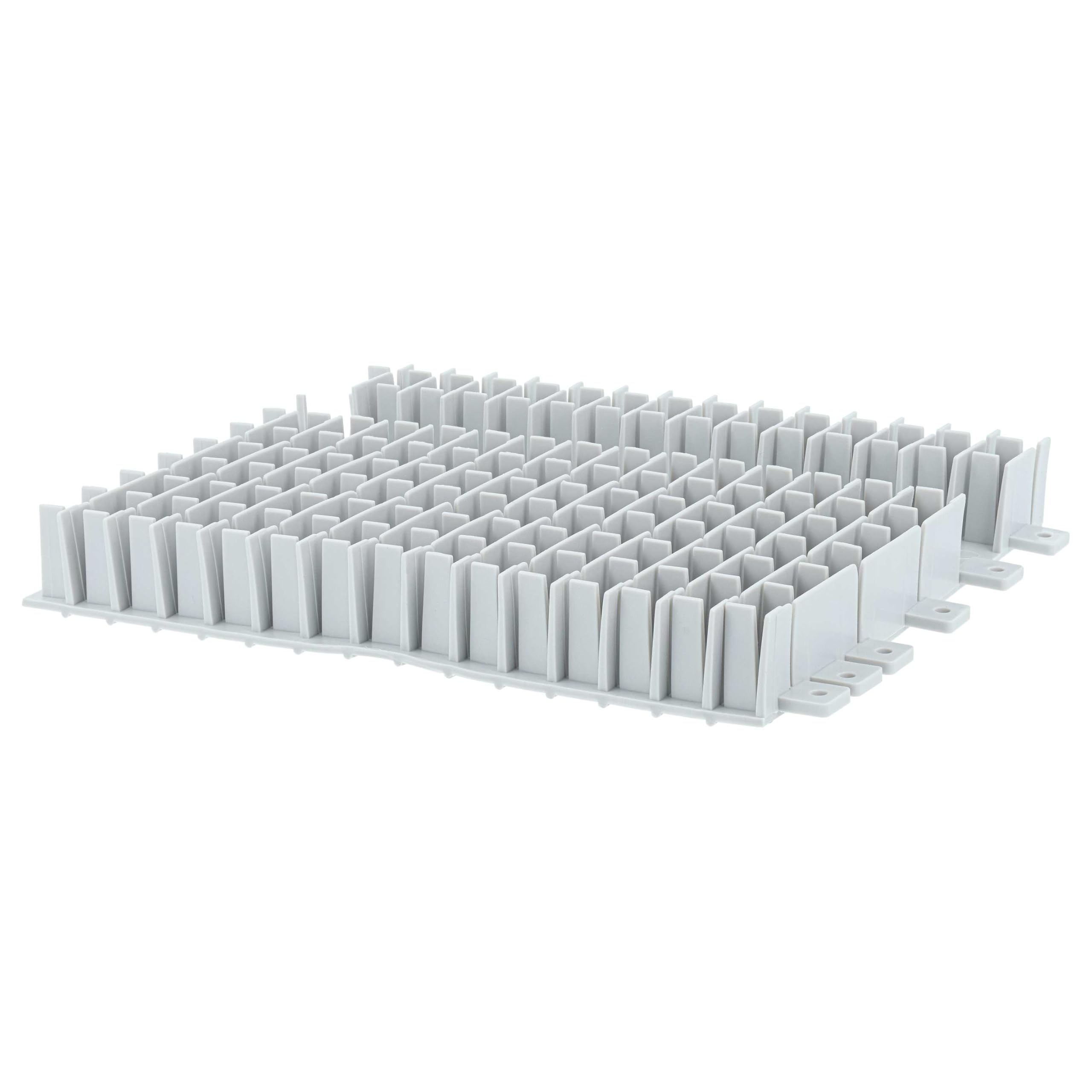 vhbw 4X Spazzola Compatibile con Dolphin SF 60 Robot aspiratore per Piscina | in PVC, 17,5 x 13 x 2 cm