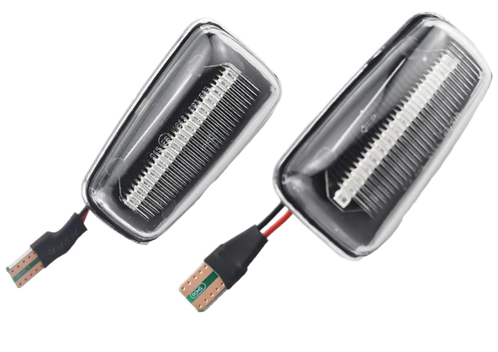 Conjuntos Luces Señalización Automóviles Para Peugeot 306 106 406 806 2 Uds Luz Posición Lateral Dinámica Lámpara Señal Giro Luz Intermitente Accesorios Para Coche Luz Señal Giro Luces Indicador(Dynam