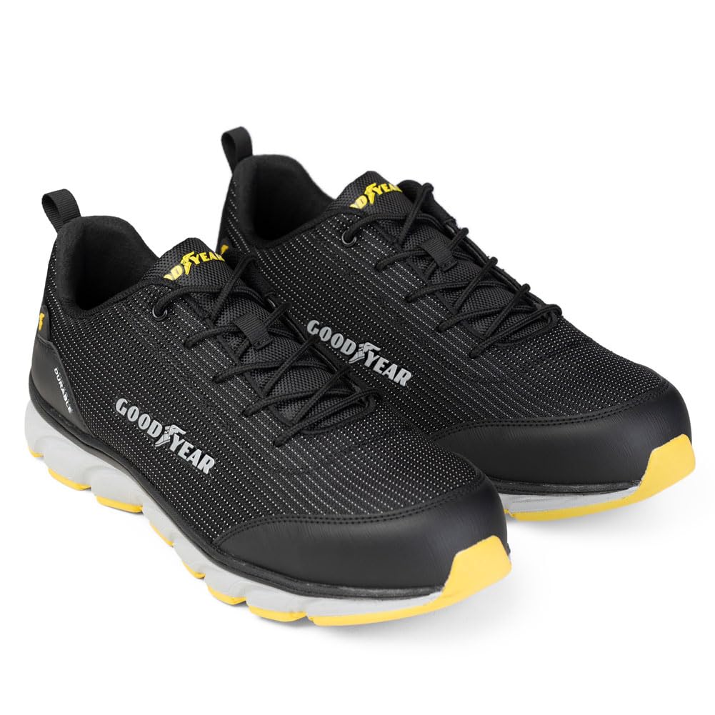 Goodyear Metallfreie Arbeitssicherheit Trainer Mit Non Metallic Stoffkappe S1p / SRA/HRO Bottes de constructionHomme