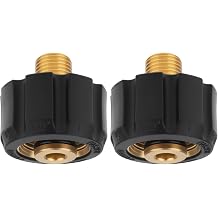 SING F LTD 2pcs M22 Female to 1/4" AG Pressure Washer Adapter Fitting Compatible with Karcher